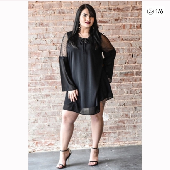 Love Riche Dresses & Skirts - Love Riche Black Plus Size Dress